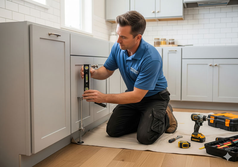 Kitchen cabinet installation Toronto - vitrawood